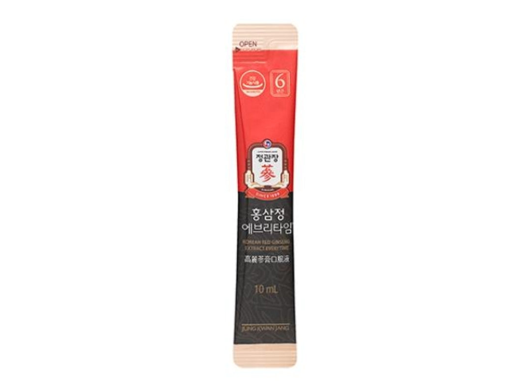 KGC JungKwanJang Everytime Original Ginseng Extract 30 sticks × 10ml each