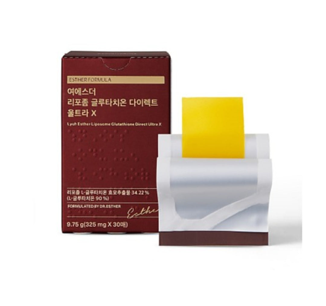 ESTHER FORMULA Liposome Glutathione 9X – GLOWBOX KOREA