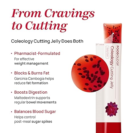 FOODOLOGY Coleology Cutting Jelly 10 sticks