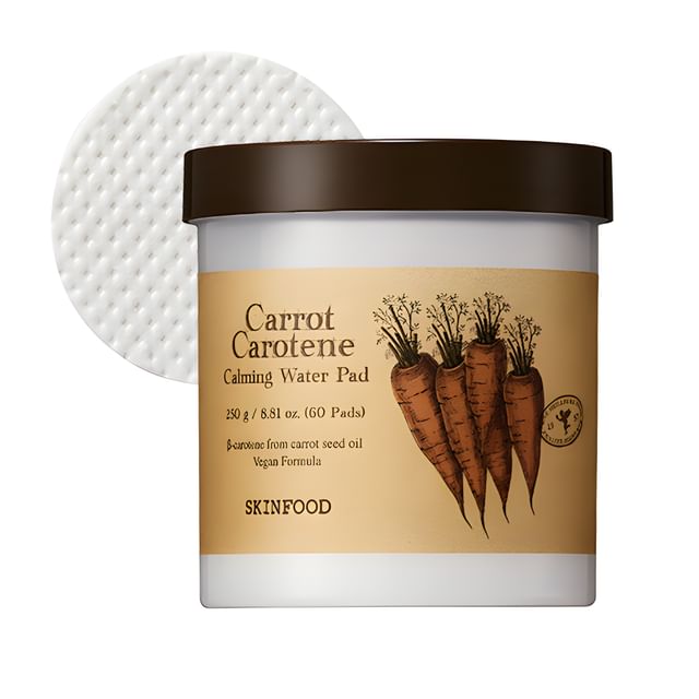 SKINFOOD Carrot Carotene Calming Water Pads 60p