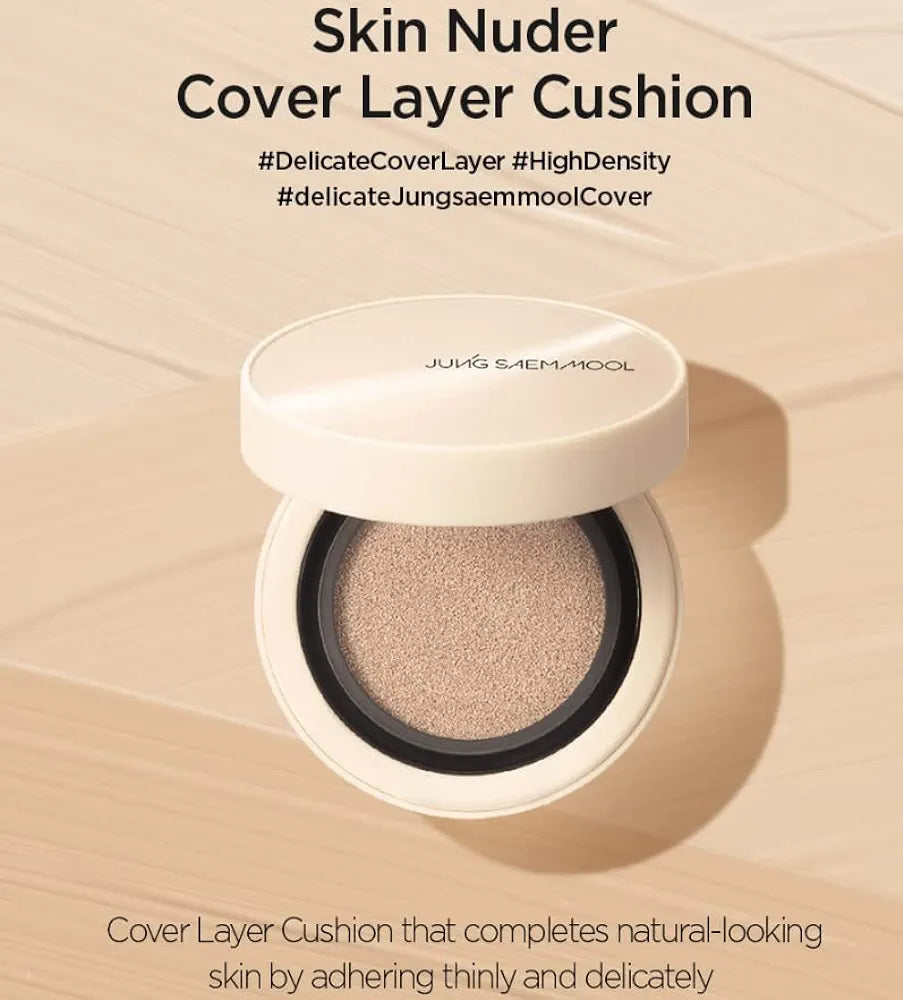 JUNGSAEMMOOL Skin Nuder Cover Layer Cushion | Refill Included