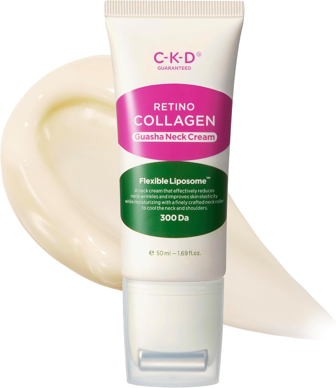 CKD Gua Sha Neck Cream - Retinol Collagen Firming Cream for Neck and Jawline 50ml