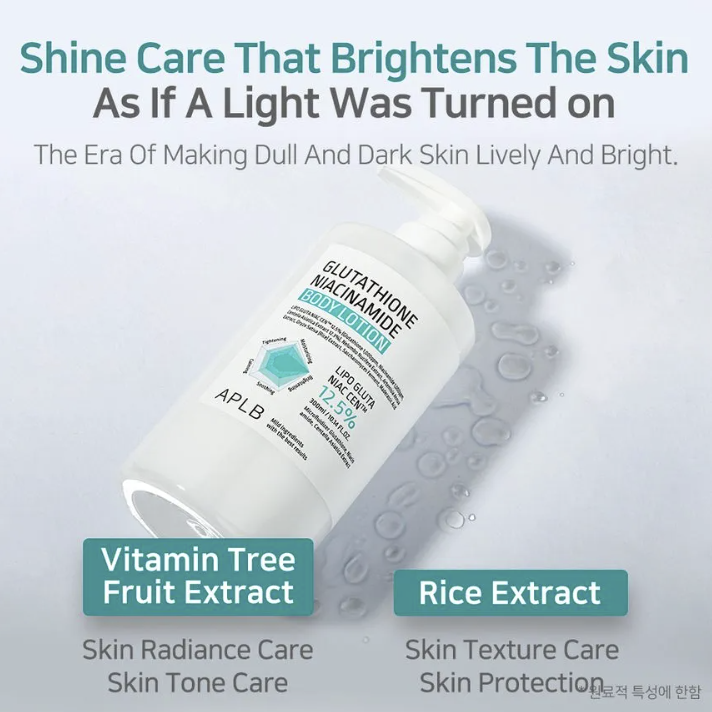 APLB Glutathione Niacinamide Body Lotion