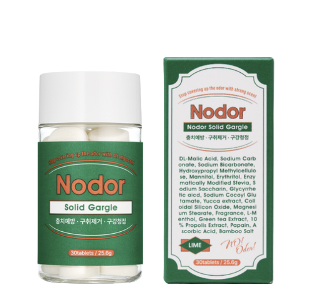 NODOR Solid Gargle Tablets
