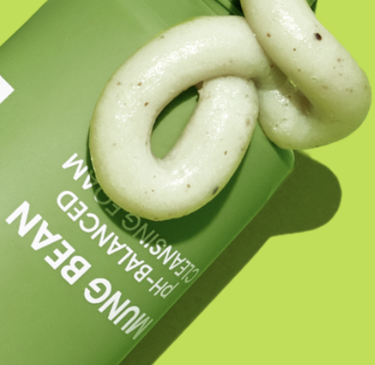 BEPLAIN Mung Bean pH-Balanced Cleansing Foam 80ml