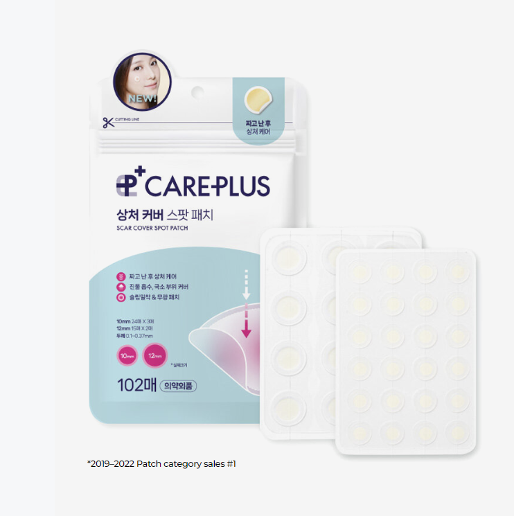 CAREPLUS Scar Cover Spot Patch 102p