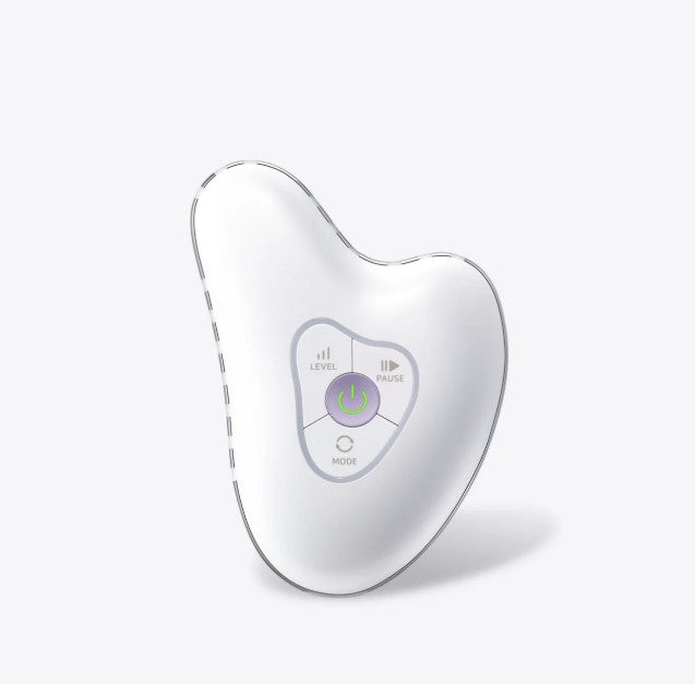 CENTELLIAN24 Madeca Prime Ritual White Pearl High-Frequency Galvanic Gua Sha Massager