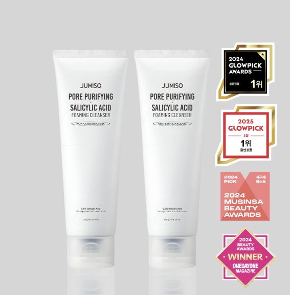 JUMISO Pore Purifying Salicylic Acid Foaming Cleanser 120g
