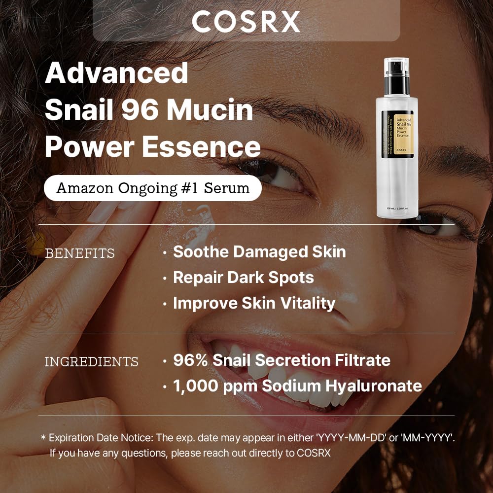 COSRX Snail Mucin 96% Power Repairing Essence 100ml