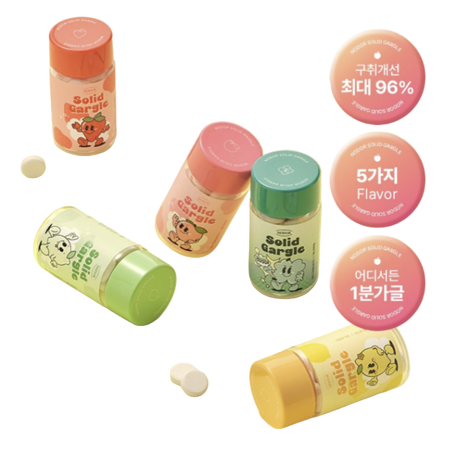 NODOR Solid Gargle Tablets